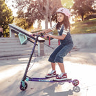 Yvolution - Fliker Air A3 Trottinette de Cascade - Mauve-Design innovant et unique. Le Y Fliker A3 est doté de nombreuses fonctionnalités pour réaliser facilement des figures incroyables. Ses trois roues permettent aux enfants de prendre de la vitesse en déplaçant leur poids latéralement, sans jamais toucher le sol. Rien de tel que de piloter un Y Fliker.
