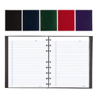 Blueline - Cahier de notes NotePro à couverture rigide - 9-1/4 po x 7-1/4 po - Couleurs assorties - paquet de 5-Reliure à spirale double et couverture rigide permettant une ouverture à plat pour une surface d'écriture stable et confortable