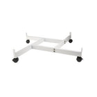 Wamaco - Kit de base quadrillée 4-WAY avec Quatre panneaux quadrillés 2 pi x 6 pi - Blanc-Durable et professionnel - Sa construction robuste en acier lui confère stabilité et longévité.