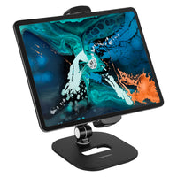 ShoppingAll - Support de Tablette Réglable Court - Noir-Idéal pour transformer les tablettes et autres appareils en écrans interactifs