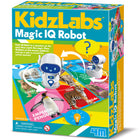 4M - Robot Kidzlabs IQ magique-Regardez avec émerveillement le robot Magic IQ tourner jusqu'à la bonne réponse - apprendre n'a jamais été aussi amusant !