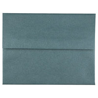  JAM Paper Enveloppes d'invitation métallisées A2 - 4,375 x 5,75 po - Stardream Malachite Vert Foncé - paquet de 25- Couleur : Malachite