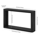 Hudson&Canal - Console Kellan 52" L - Grain noir-9