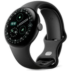 Google - Pixel Watch 3 - 45 mm - Wi-Fi - Boîtier noir mat - Bracelet sport noir volcanique-La Pixel Watch 4 est dotée d'un haut-parleur sur mesure et d'éléments haptiques plus puissants pour une expérience Gemini plus fluide