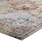Modway - Success Médaillon vintage Merritt Transitional Transitional Diused Floral Vintage Tapis 4 pi l x 6 pi L - Multicolore-8