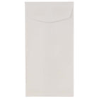 JAM Paper Enveloppes à ouverture au sommet à rabat droit gommé, 3 7/8 x 7 1/2 po, blanches, 200 par paquet-Blanc