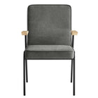 Modway - Vista Fauteuil à manger - Slate-8