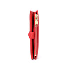 Champs - Portefeuille Mince Iconic - Rouge-Doublure de protection RFID