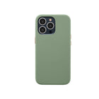 General Supply Goods + Co Vegan Leather Case with Metallic Buttons and MagSafe Compatible for iPhone 13/13 Pro - Jade Green-Pour iPhone 13/13 Pro