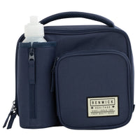 Renwick - Boîte à lunch et bouteille essentials - bleu-Bouteille d'eau de 500 ml incluse