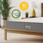 Modway - Kate 8 po Matelas King-Doublures en feutre au-dessus/en dessous du ressort