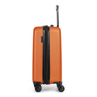 Swiss Mobility LGA 21,5 po Valise de cabine rigide - Orange-Doublure intérieure avec panneau de séparation, poche en filet et sangle de serrage