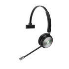 Yealink - Casque DECT sans fil Monaural (Mono) certifie Teams avec 2 ports USB-Design et couleur : leger, noir et argent.