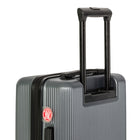 Air Canada - Bagage de cabine rigide Laurentian de 20 po - roulettes pivotantes à 360 degrés - anthracite-Les tirettes de fermeture à glissière emboîtables, les pieds latéraux protecteurs et les poignées de prise sur le dessus et le côté facilitent l'utilisation en voyage