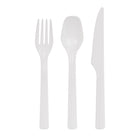 Perk - Ustensiles réutilisables - Variés - Paquet de 50-L’ensemble comprend 20 fourchettes, 20 cuillères, 10 couteaux