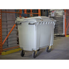 HSM - Chariot de déchiquetage mobile sécurisé à 4 roues - Capacité de 175 gallons - Gris-Transportez jusqu’à 600 lb de documents sensibles.