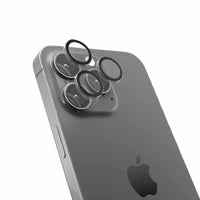Blu Element - Protecteur d'objectif invisible 1 par 1 pour iPhone 16 Pro/16 Pro Max-Anti-reflet AR : maintient la qualité d'image d'origine en réduisant les reflets