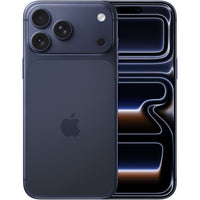 Apple - iPhone 17 Pro Max - 256 Go - Bleu profond - Bell et Virgin Plus-DESIGN MONOBLOC. PUISSANCE EXCEPTIONNELLE. - Boîtier monobloc en aluminium forgé à chaud, pour une puissance inégalée sur iPhone