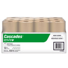Cascades Enviro - Rouleaux essuie-mains - Brun - 205 pi - Paquet de 12-Bte/12 rouleaux