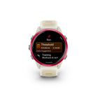 Garmin - Forerunner 570 - 42 mm, aluminium framboise avec bracelet translucide os/mangue-STATUT D'ENTRAÎNEMENT - À l'aide d'indicateurs tels que le statut HRV, l'historique des exercices récents et le VO2 max, obtenez un aperçu de l'efficacité de l'entraînement avec le statut d'entraînement - et sachez si vous vous entraînez de manière productive, au maximum ou tendu.