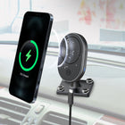 Mighty Mount - Support de chargeur sans fil MagSafe 15W - Plaque de montage AMPS pour base de forage-Chargement ultra rapide : toujours prêt avec un chargement sans fil fiable