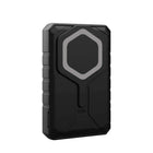 UAG - Batterie Robuste avec Béquille pour MagSafe 10K mAh 20W, Noir-Chargement rapide : fournit jusqu'à 10 W de puissance sans fil, 20 W via le chargement USB C – 10 000 mAh