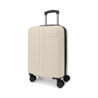 Bugatti - Bordeaux valise rigide de cabine – 21,5 po – Beige-Fabriqué en ABS/PC