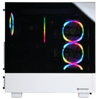 CyberPowerPC - Ordinateur de bureau de jeu - AMD Ryzen 5 8400F - NVIDIA GeForce RTX 5060 8 Go - 16 Go DDR5 - Disque SSD PCIe 4,0 de 2 To - Blanc-4 x USB 3,2 Type A