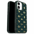 OtterBox - Étui Symmetry MagSafe avec Contrôle de la Caméra pour iPhone 17 - Vert floraison dorée-Les boutons tactiles offrent la même sensation que ceux de votre téléphone