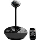Logitech - Caméra de visioconférence BCC950-Solution Tout-en-un : Intègre la vidéo Full HD 1080p, une webcam haute définition et un haut-parleur avec un micro anti-bruit.