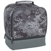 Merangue - Sac à lunch isotherme à deux compartiments - Camouflage-Sac isotherme avec sangles de poignée supérieure