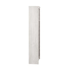Prepac - Cabinet d'entrée Rustic Ridge 26 po avec rangement et affichage pour chaussures - Blanc vieilli-Dimensions et poids assemblés: Armoire murale 13 po P x 26 po L x 72,5 po H, Poids total - 80 lb, Toutes les pièces arrivent prêtes à assembler dans 1 boîte