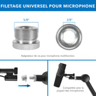 Mount-It - Bras de micro réglable-Fabriqué en aluminium de haute qualité