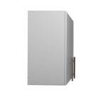 Prepac - Armoire murale Elite 54 po - gris-Les portes peuvent être fixées pour s'ouvrir à gauche ou à droite