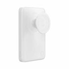 PopSockets - Chargeur Power Pack MagSafe - 5000 mAh - Blanc/Transparent-Poignée et support PopSockets intégrés pour plus de confort, de sécurité et de praticité.