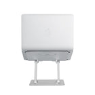 ShoppingAll - Support réglable pour ordinateur portable - Argent - Paquet de 4-Capacité de poids de 17,6 lb