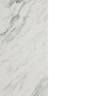 South Shore - Myro - Îlot de cuisine avec porte et tiroirs - Faux Marbre blanc et Blanc-Temps d'assemblage estimé: 120 minutes (2 adultes)