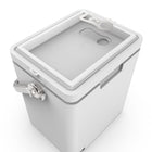 Permasteel - Glacière portable 14 pintes avec double option de transport - blanche-Pieds antidérapants