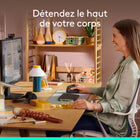 Logitech - Lift Souris Ergonomique Verticale - Graphite-Plus relax pour une concentration au max : Travaillez avec une souris d'ordinateur sans fil dotée de boutons personnalisables, de clics silencieux et d'un défilement fluide