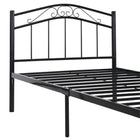 Modway - Townhouse Lit simple, Noir-Un certain assemblage requis