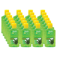 Sunzone - Gel D'aloe Vera 100 mL, Paquet de 24-Apaise et rafraîchit instantanément la peau après un coup de soleil ou une brûlure causée par le vent.