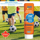 Sunzone - Lotion solaire ultra-protectrice SPF 50+ - Sans parfum - 325 ml - Lot de 6-Hypoallergénique et non comédogène (n'obstrue pas les pores ni ne provoque de points noirs)