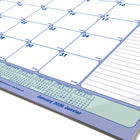 Blueline - 2026 Calendrier sous-main mensuel - 17-3/4 po x 10-7/8 po - Bilingue-Calendrier annuel au bas de chaque page 