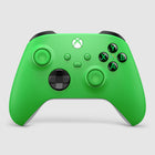 Microsoft - Xbox Manette sans fil - Vert vélocité-Poignée texturée sur les déclencheurs, les pare-chocs et le boîtier arrière pour un contrôle accru