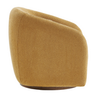Modway - Holland Pivot Tissu chenille Fauteuil - Champignon-Base pivotante pour cadre en bois