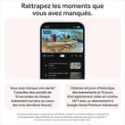Google Nest Cam Indoor Filaire (3e  gén)-Voyez tout, clair comme le jour. Durant la nuit.
La vidéo est nette et claire en 2K, la plus haute résolution jusqu'à maintenant pour la Nest Cam1. Profitez de couleurs riches et de détails précis même par faible luminosité, et voyez dans l'obscurité avec Vision nocturne. Grâce à notre champ de vision le plus large et le plus haut, vous pouvez voir encore plus loin dans un couloir ou une grande pièce