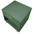 Manhattan Comfort - Table de nuit moderne Granville 18,11" à 1 tiroir - Vert sauge - Lot de 2-15,16 po L x 18,11 po l x 19,49 po H