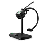 Yealink - Casque DECT sans fil Monaural (Mono) certifie Teams avec 2 ports USB-Portee sans fil : jusqu'à 160 m/525 pieds