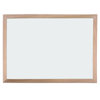 Crestline Products - Wood Framed Magnetic Dry Erase Board, 24  po x 36  po-Surfaces lisses et résistantes aux rayures.