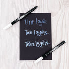 Tombow - Fudenosuke Pastel - Blanc - Paquet de 2-9